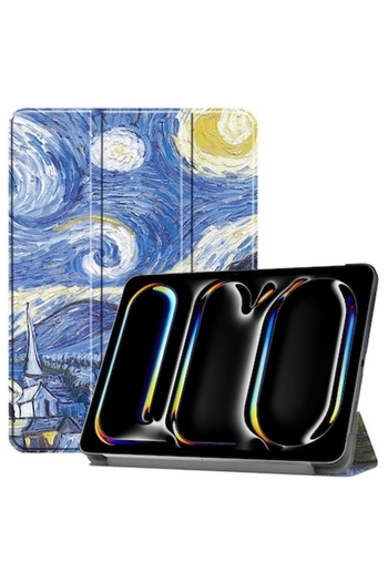 CLOUD Husă compatibilă cu iPad Pro 11 2024, Urban, S69, Nano Fiber, Starry Night