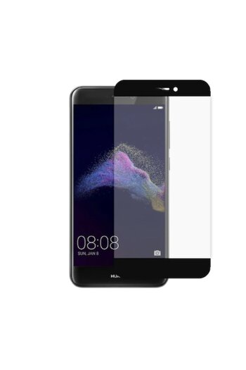 OEM Tempered Glass 9H Protective Screen for Huawei P8 Lite 2017, Black