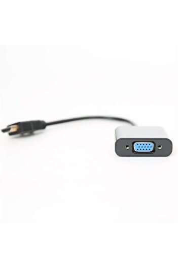 OEM HDMI male 19-pin to VGA female 15-pin adapter cable, black