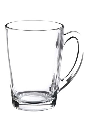 Luminarc 6-Piece New Morning Cafe Mug Set Clear 320ml