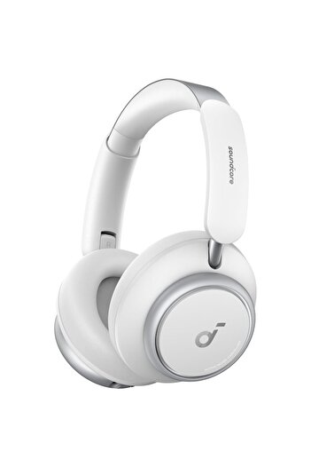GERICOM Căști wireless GERICOM, over-ear, reglabile, Bluetooth 5.3, anulare zgomot, USB tip C, albe
