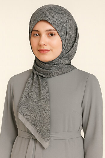HAR-UM Ticaret Ethnic Pattern Retro Shawl