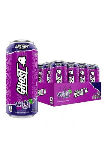 Ghost RTD 473ml Welch's Grape Flavor – Pack of 12