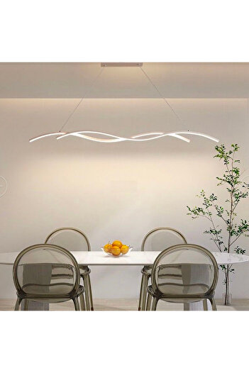 KORMAN TECHNIK LED chandelier with remote control STUDIO JELENA, 35W, Cold/Warm/Neutral light, Dimmable, White