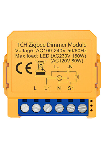 choice2 Zigbee-1gang AVATTO Tuya ZigBee WiFi Dimmer Switch Module Smart Home DIY Breaker 1 2 Gang Supports 2