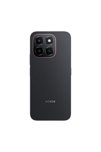 HONOR هاتف ذكي X6c 4G، ذاكرة وصول عشوائي (RAM) سعة 6 جيجابايت، سعة تخزين 128 جيجابايت، أسود داكن