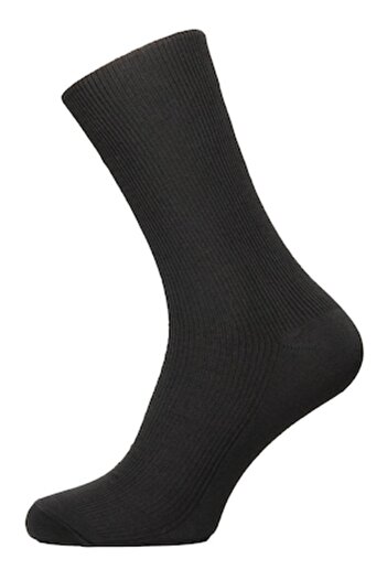 OEM Socks made of bamboo fiber, without elastic, black, size 40-43