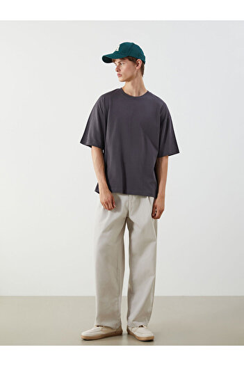 LC Waikiki Crew Neck Combed Cotton Men's T-Shirt