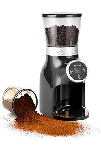 SAACHİ Coffee/Herbs/Spices Grinder, NL-CG-4966, Black