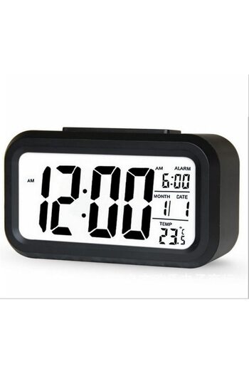 DLC DLC-32903 H Digital Alarm Clock Black