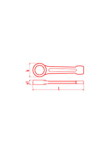 İzeltaş 0750 Star Fastening Key 32 mm