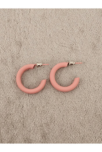 SiestaAccessories Pink Hoop Earrings