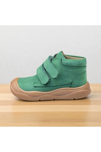 JOJO KIDS unisex παιδικό γνήσιο δέρμα, ορθοπεδικά παπούτσια με βέλκρο, αντιολισθητική σόλα από καουτσούκ, ευκολία περπατήματος