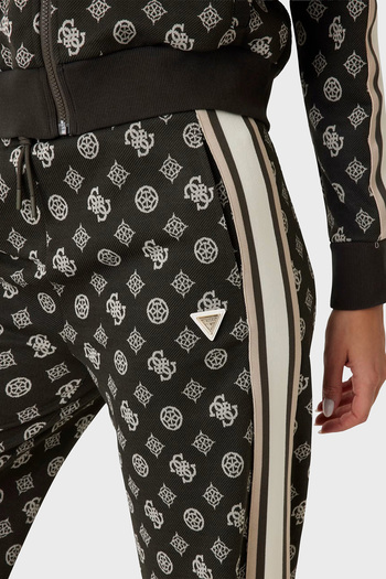 Guess Peony 4G Logo Baskılı Regular Fit Yüksek Bel Jogger Pantolon V5YB10K0282 PANTOLON V5YB10