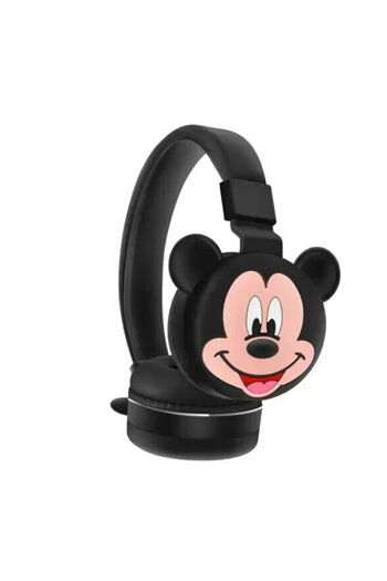 Toybox Mickey Mouse Kids Bluetooth Headphones - Wireless, Child Safe, Adjustable