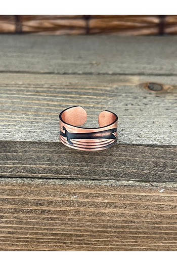 Rupen Kraft Adjustable Size Pure Copper Ring
