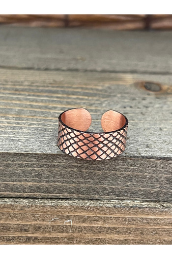 Rupen Kraft Adjustable Size Pure Copper Ring