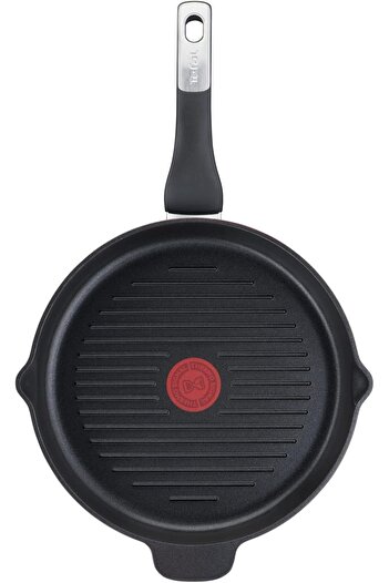 TEFAL Grill Pan | G6 Unlimited 26 cm Round Grillpan with Pouring Edge