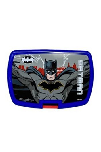 First Kid High-Quality DC Batman Sandwich Box – Blue 630ml
