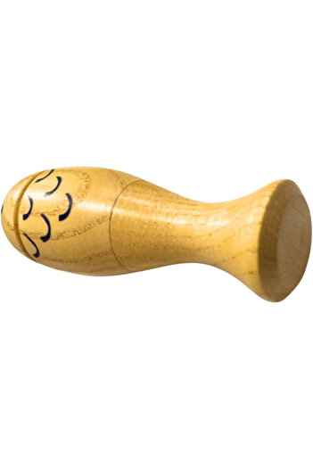 MegArya New Percussion Musical Instruments Fish Guiro with Rhythm Sticks