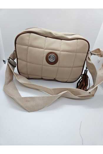 ALFA AKSESUAR 03 Women's Quilted Tassel Detailed Shoulder Bag