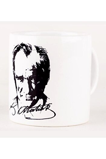 craftbaskitasarim Ataturk Printed White Mug