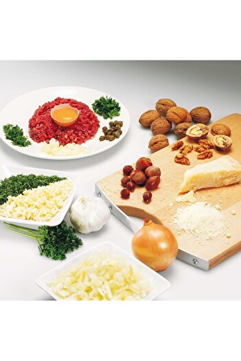 Moulinex Vegetable Chopper | 4in1 La Moulinette | 1000W | 500ml | White | Easy Cleaning