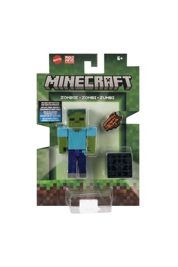 mattel Minecraft Craft A Block Figurka Zombie 8cm