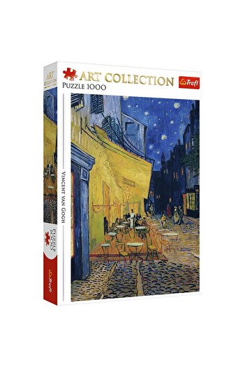 Trefl Puzzle PUZZLE TREFL 1000 ART COLLECTION VINCENT VAN GOGH TERASA CAFENEA NOAPTEA