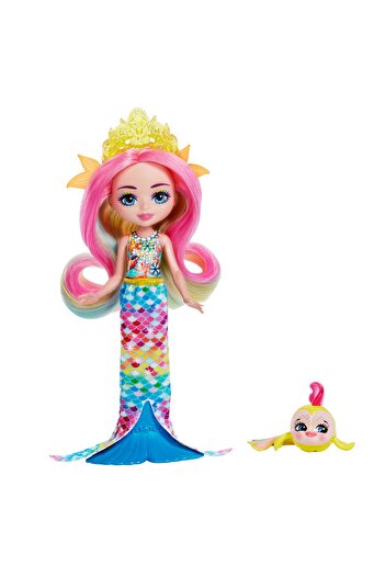 mattel Enchantimals Κούκλες και Ζώα Radia Rainbow Fish and Flo