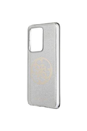 Guess Glitter Circle Kryt Case for Samsung Galaxy S20 Ultra, Grey