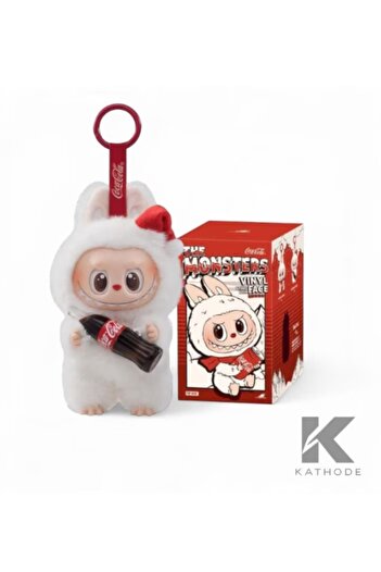 Pop Mart Collectible doll, LABUBU – Monster Coca-Cola Series – Foldable box, 17cm, K KATHODE