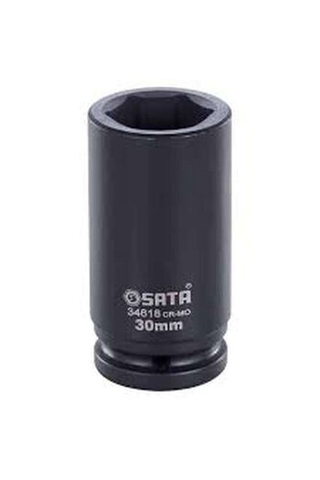 SATA impact socket wrench head, 3/4", 27mm