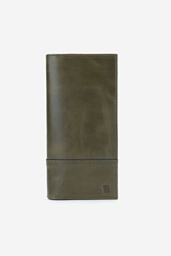 Valmenti Men's Genuine Leather Green Wallet