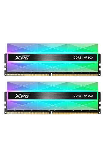 XPG Lancer Neon Rgb Ax5U6400C3216G-Dclanrsg 32Gb (2X16Gb) Ddr5 6400Mhz Cl32 Desktop Memory