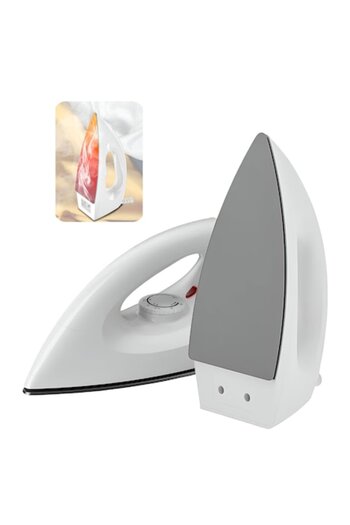 SOHO Fier de Calcat 1200W, cu Abur, Talpa Ceramica, Functie Anti-Calcar si Auto-Curatare, Alb