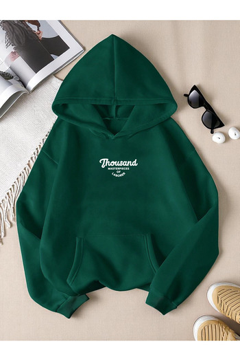 uyguntarz Φούτερ Unisex Thousand Printed Oversize