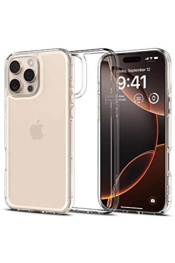 bestcase Carcasă compatibilă MagSafe pentru Apple iPhone 16 Pro, transparentă