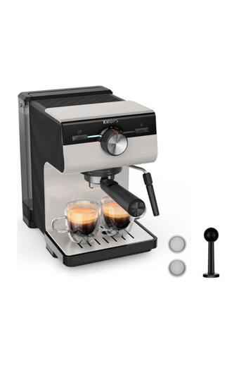 Krups Espressor manual Authentic C40 XP381B10, 15 bari, rezervor apa detasabil 2 L, duza spumare lap