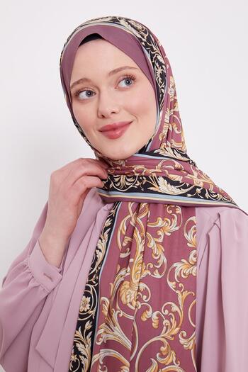 Levidor Σάλι αγάπης με μοτίβο Dusty Rose