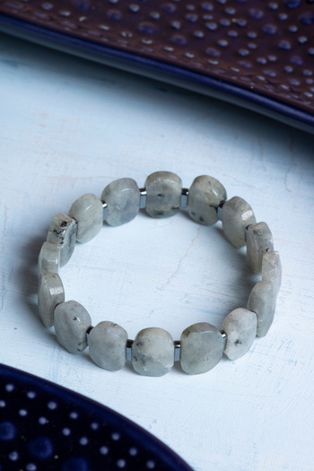 DENİZ Certified Labradorite Natural Stone Bracelet