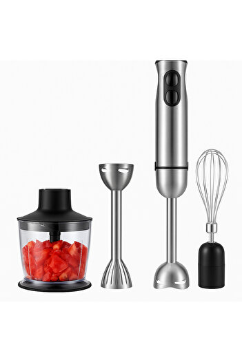 TSUMAB Stainless Steel Hand Blender Set – 3-in-1 Multi-Function