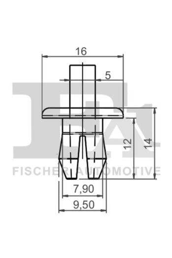 FA1 11-20009.5, Cleme pentru acoperire decorativă și protecție