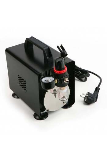 HBM Machines COMPRESOR HBM AS 18 A 150W PENTRU PISTOL AEROGRAF DE VOPSIT CU PULVERIZARE AIRBRUSH