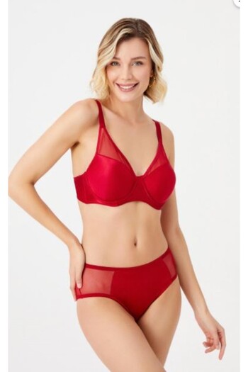 Pardon Tulle Balence Unsuported Bra Set 672