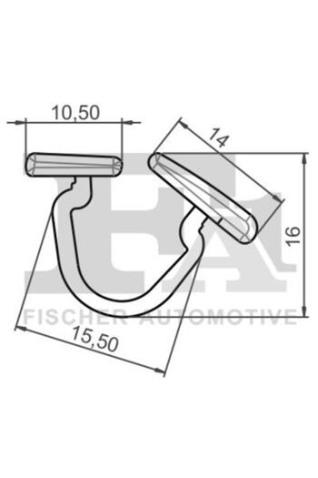 FA1 11-10026.5, Cleme pentru acoperire decorativă și protecție