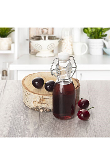 shumee Glass bottle with clip 160 ml