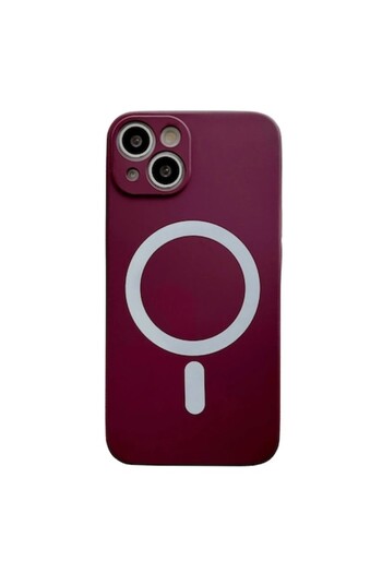 SOHO MagSafe Case for Apple iPhone 14 Pro Max, Silicone, Camera Protection, Magnetic, Wireless Charging,