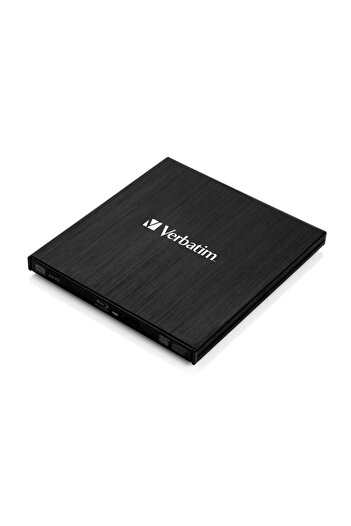 Verbatim External Blu-Ray Writer Slimline 43890, USB 3.0, Black