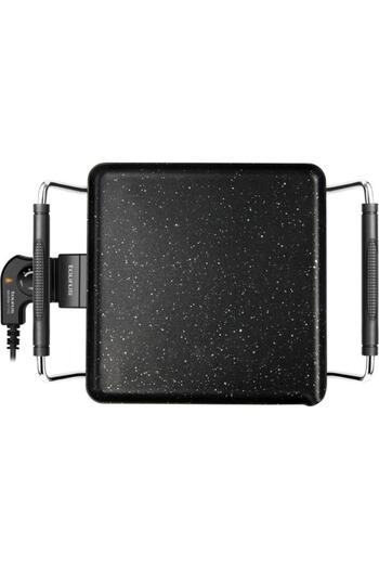 Taurus Plita electrica Galexia Stone, 1500 W, Negru